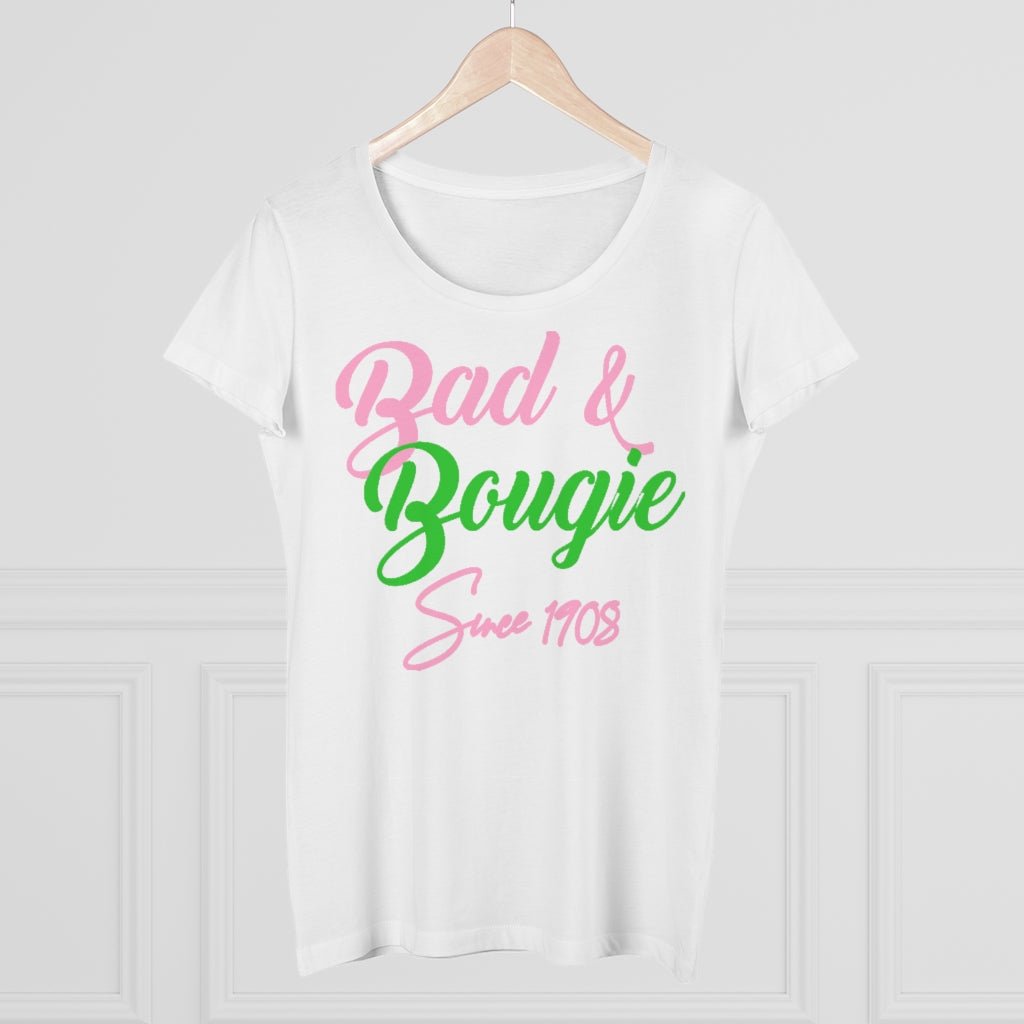 Bad & Bougie Organic Women's Shirt - Beguiling Phenix Boutique