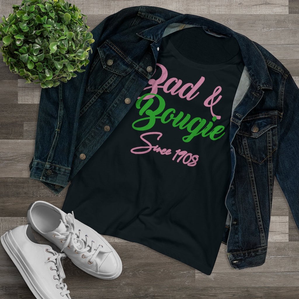 Bad & Bougie Organic Women's Shirt - Beguiling Phenix Boutique