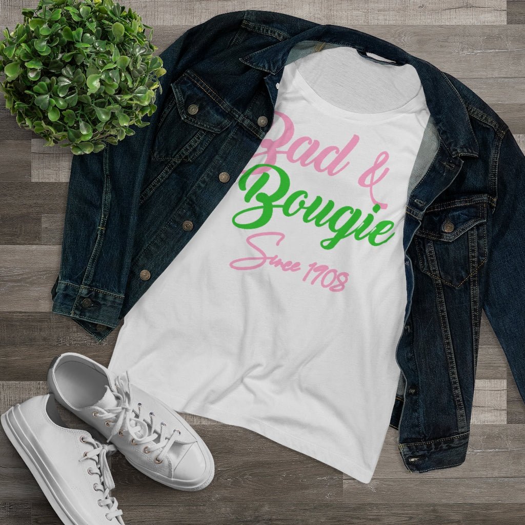 Bad & Bougie Organic Women's Shirt - Beguiling Phenix Boutique