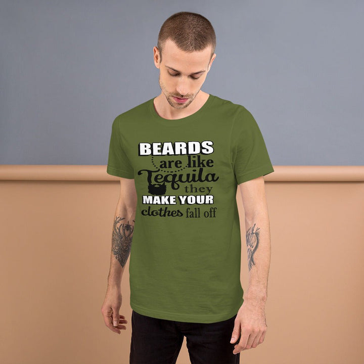 Beards Are Like Tequila Unisex Shirt - Beguiling Phenix Boutique