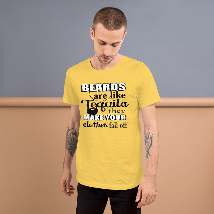 Beards Are Like Tequila Unisex Shirt - Beguiling Phenix Boutique