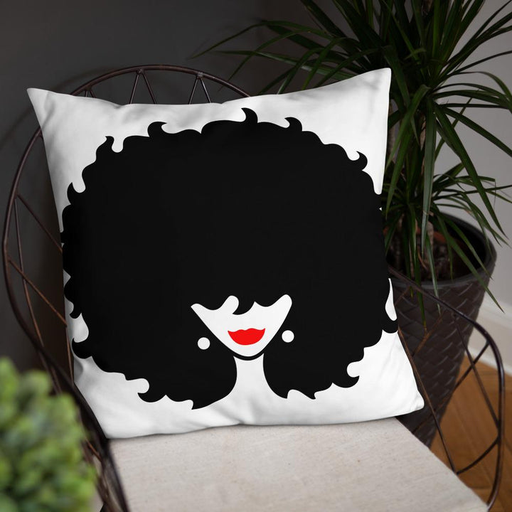 Big Hair Don't Care Throw Pillow - Beguiling Phenix Boutique