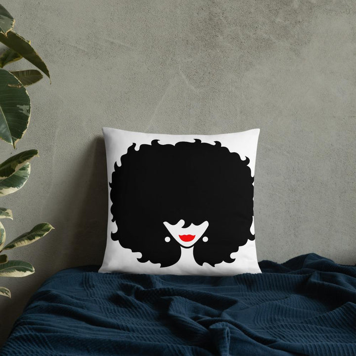 Big Hair Don't Care Throw Pillow - Beguiling Phenix Boutique