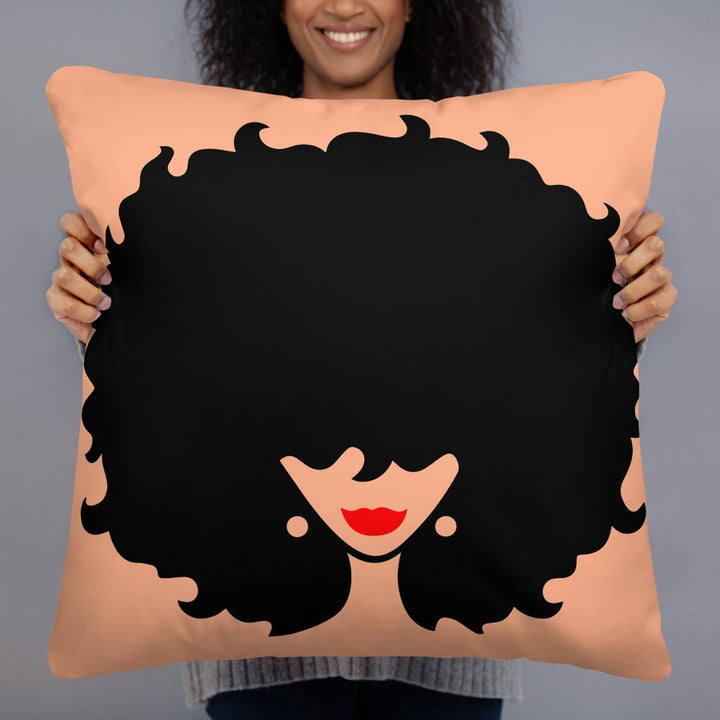 Big Hair Don't Care Throw Pillow - Beguiling Phenix Boutique