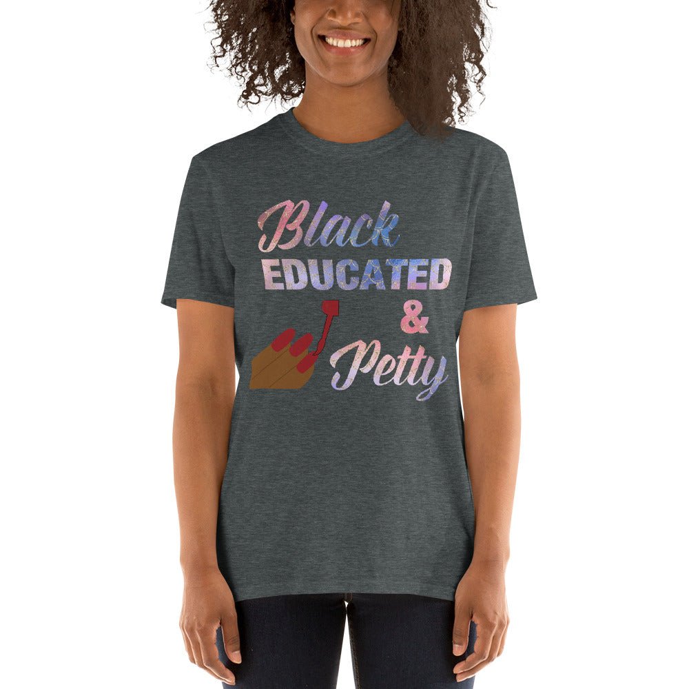 Black Educated & Petty Shirt - Beguiling Phenix Boutique