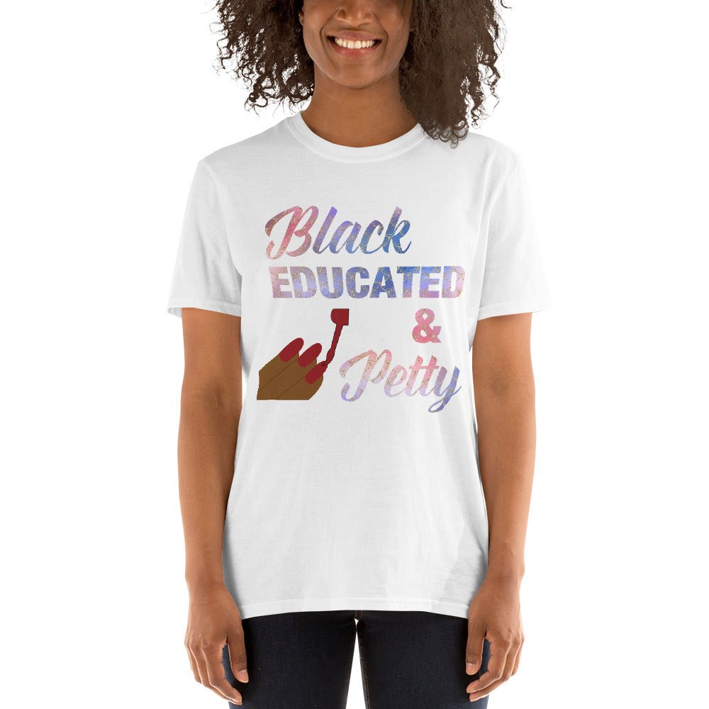 Black Educated & Petty Shirt - Beguiling Phenix Boutique