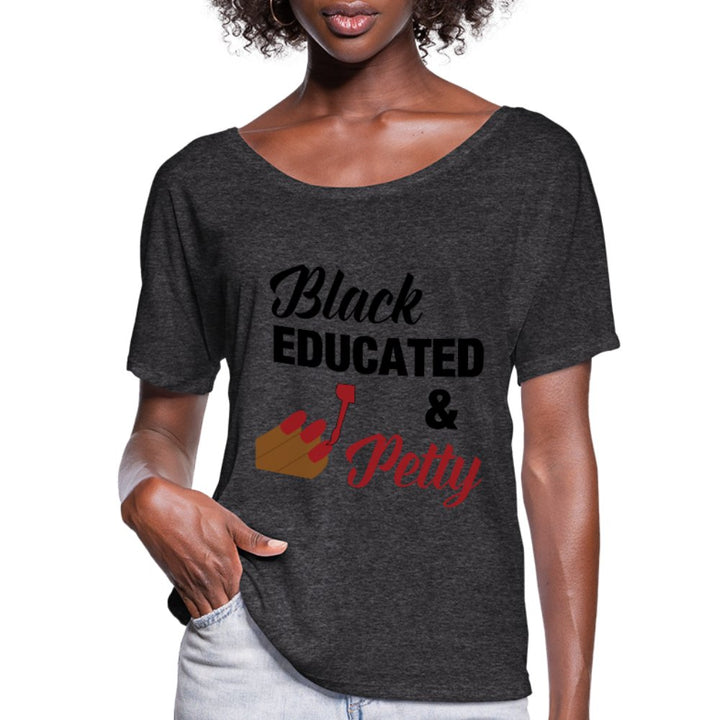 Black Educated & Petty Shirt - Beguiling Phenix Boutique