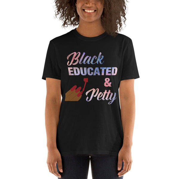 Black Educated & Petty Shirt - Beguiling Phenix Boutique