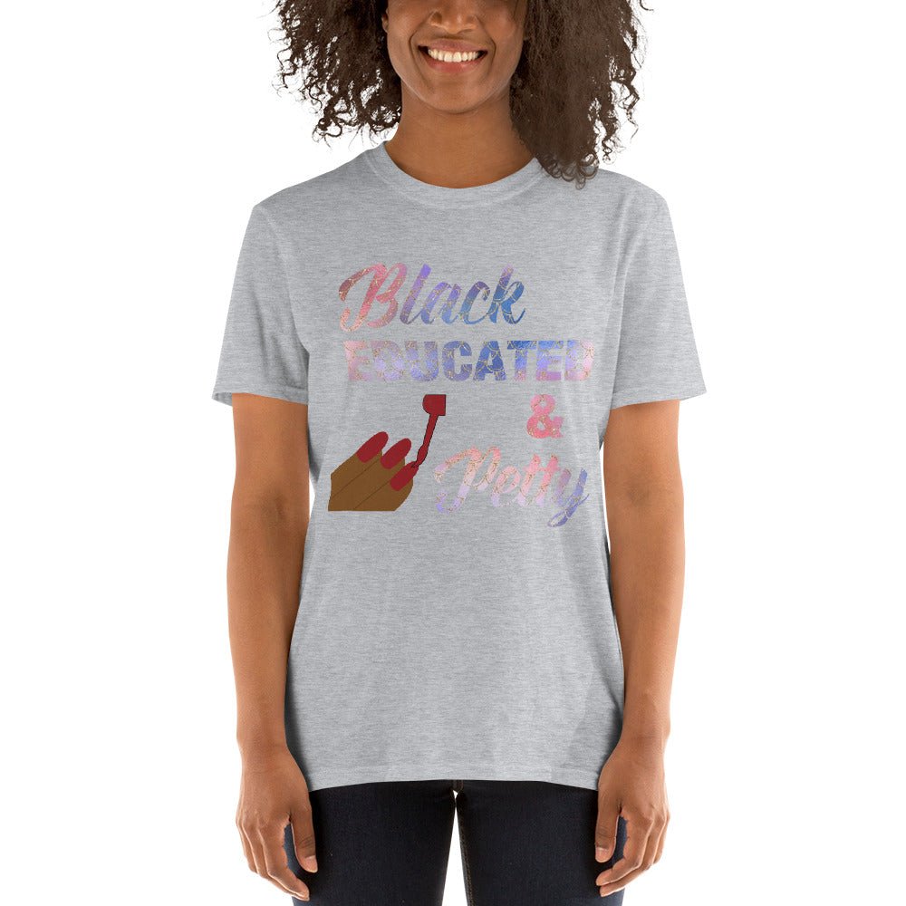 Black Educated & Petty Shirt - Beguiling Phenix Boutique