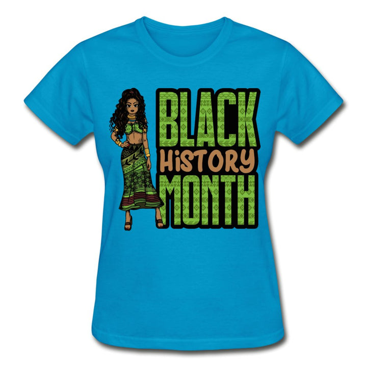 Black History Month Ladies Shirt - Beguiling Phenix Boutique