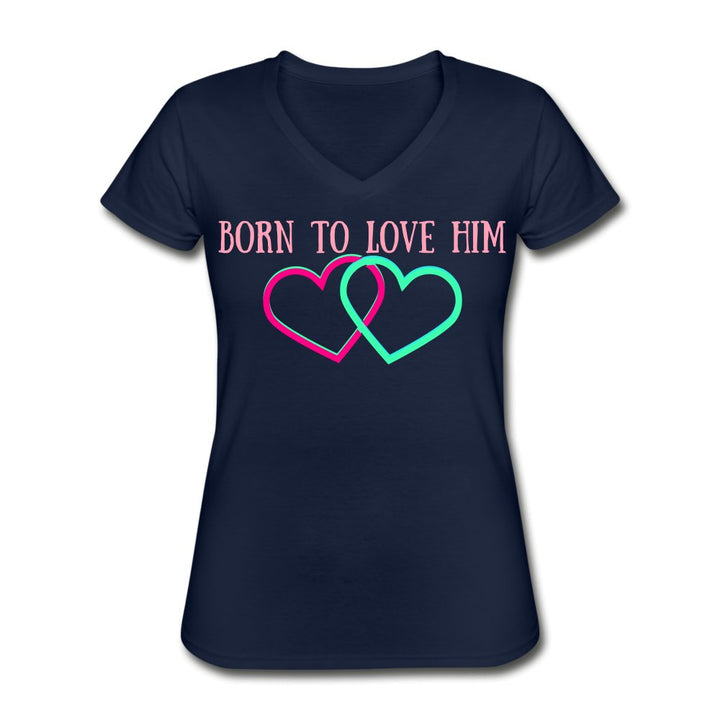 Born To Love Him Shirt - Beguiling Phenix Boutique