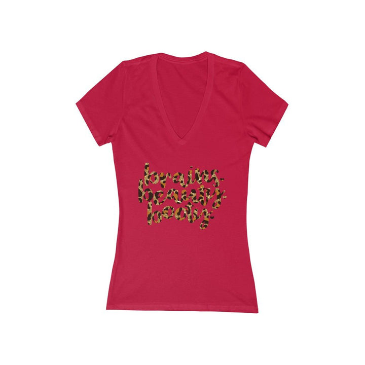 Brains Beauty Booty Deep V-Neck Shirt - Beguiling Phenix Boutique
