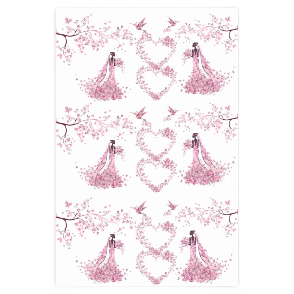 Bride Wrapping Paper - Beguiling Phenix Boutique