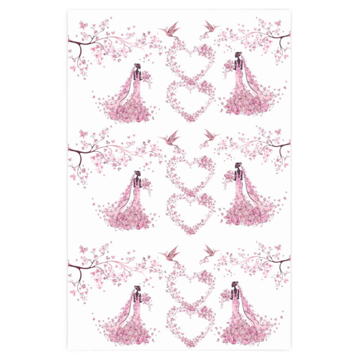 Bride Wrapping Paper - Beguiling Phenix Boutique