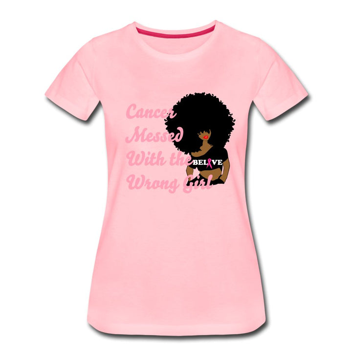 Cancer Messed With The Wrong Girl Shirt - Beguiling Phenix Boutique
