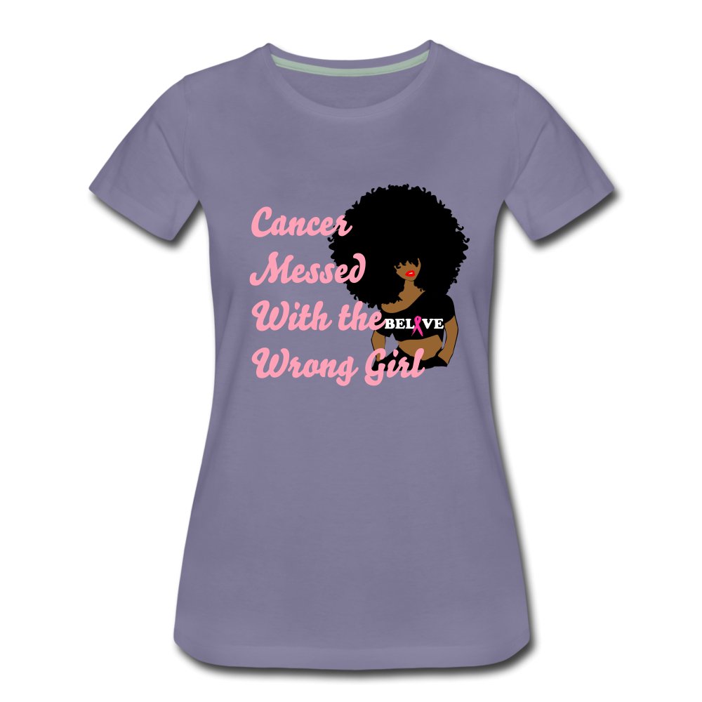 Cancer Messed With The Wrong Girl Shirt - Beguiling Phenix Boutique