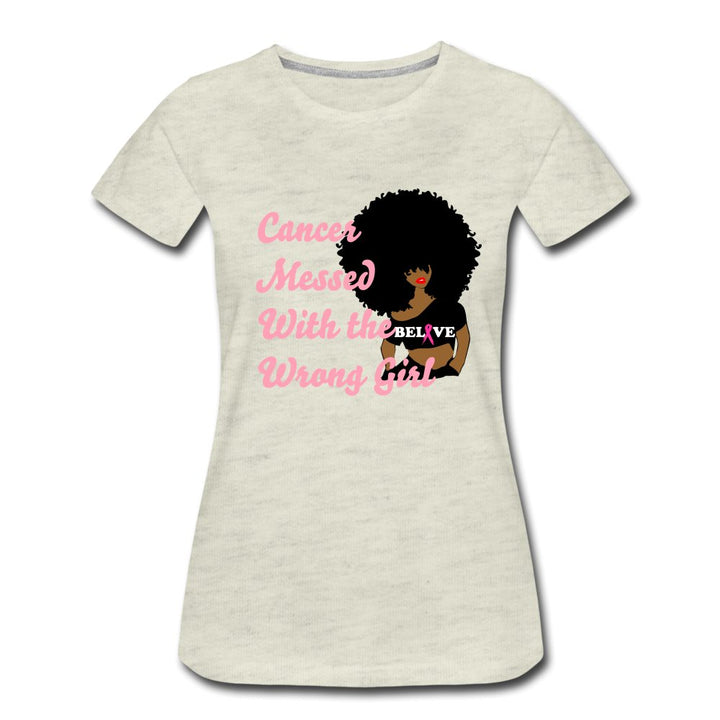 Cancer Messed With The Wrong Girl Shirt - Beguiling Phenix Boutique