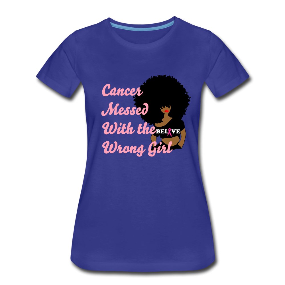 Cancer Messed With The Wrong Girl Shirt - Beguiling Phenix Boutique