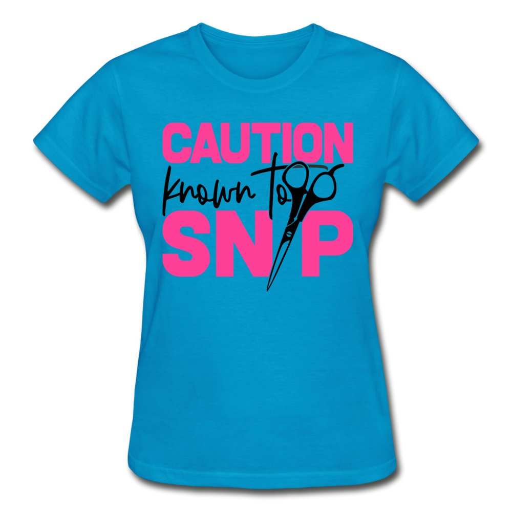 Caution Known To Snip Ladies Shirt - Beguiling Phenix Boutique