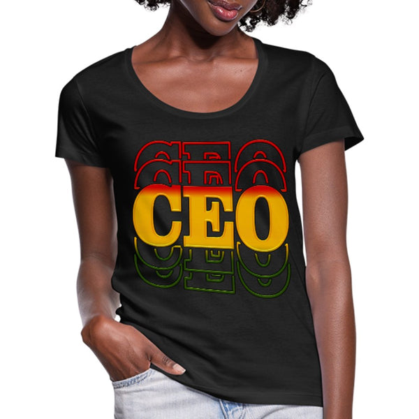 CEO Women's Scoop Neck Shirt - Beguiling Phenix Boutique