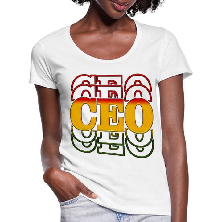 CEO Women's Scoop Neck Shirt - Beguiling Phenix Boutique