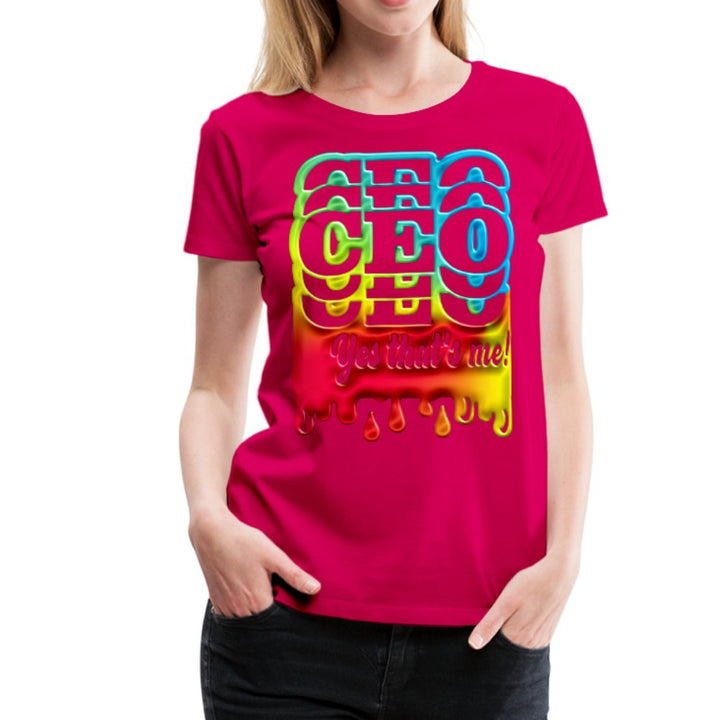 CEO Yes That's Me Women's Shirt-Multicolor - Beguiling Phenix Boutique