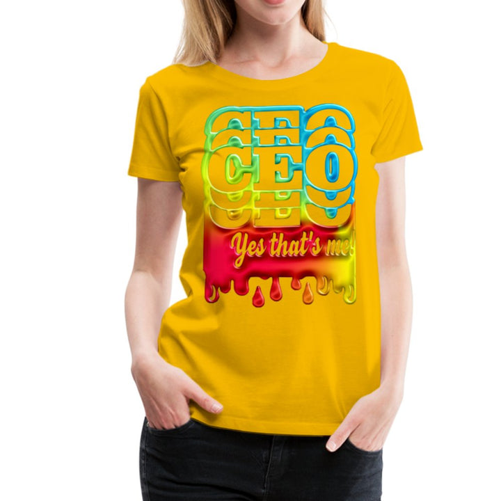 CEO Yes That's Me Women's Shirt-Multicolor - Beguiling Phenix Boutique