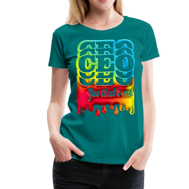 CEO Yes That's Me Women's Shirt-Multicolor - Beguiling Phenix Boutique