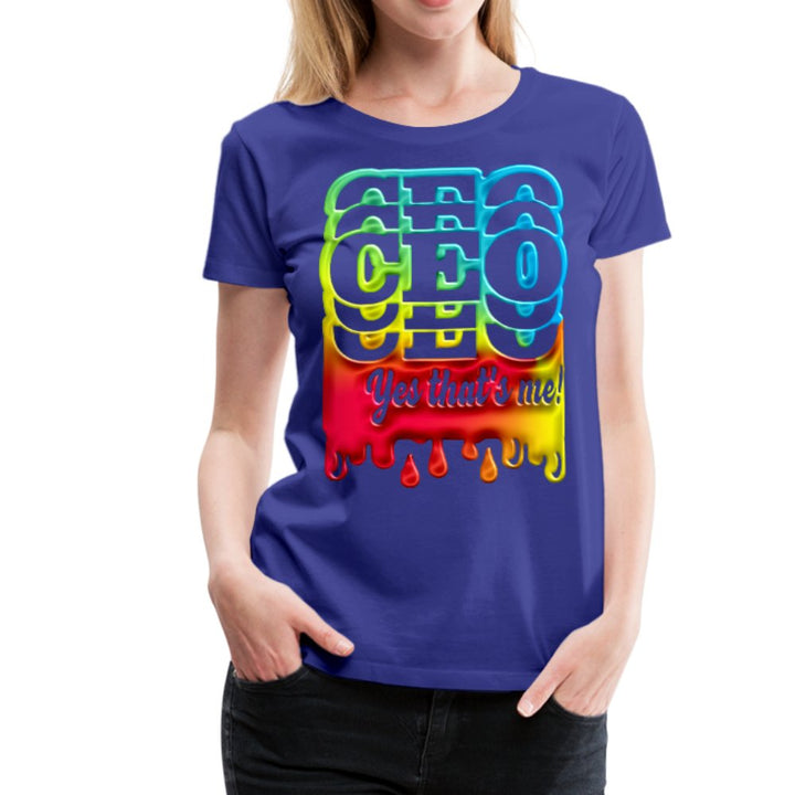 CEO Yes That's Me Women's Shirt-Multicolor - Beguiling Phenix Boutique