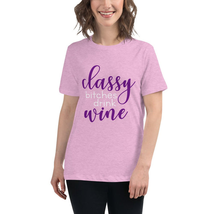 Classy B's Drink Wine Ladies Shirt - Beguiling Phenix Boutique