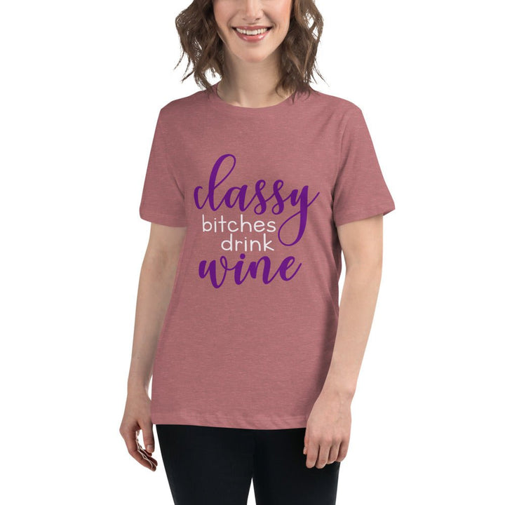 Classy B's Drink Wine Ladies Shirt - Beguiling Phenix Boutique