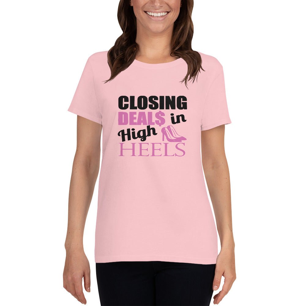 Closing Deals in High Heels Shirt - Beguiling Phenix Boutique