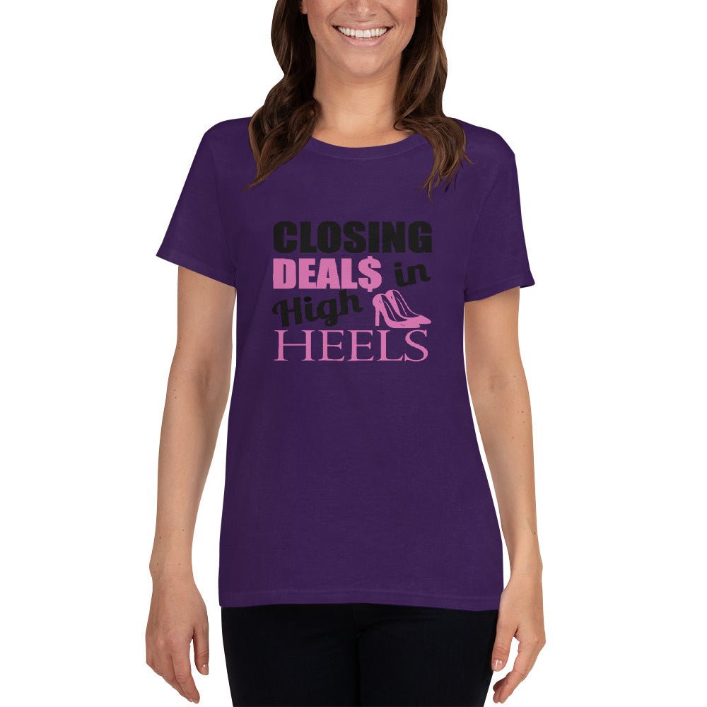 Closing Deals in High Heels Shirt - Beguiling Phenix Boutique