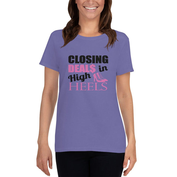 Closing Deals in High Heels Shirt - Beguiling Phenix Boutique