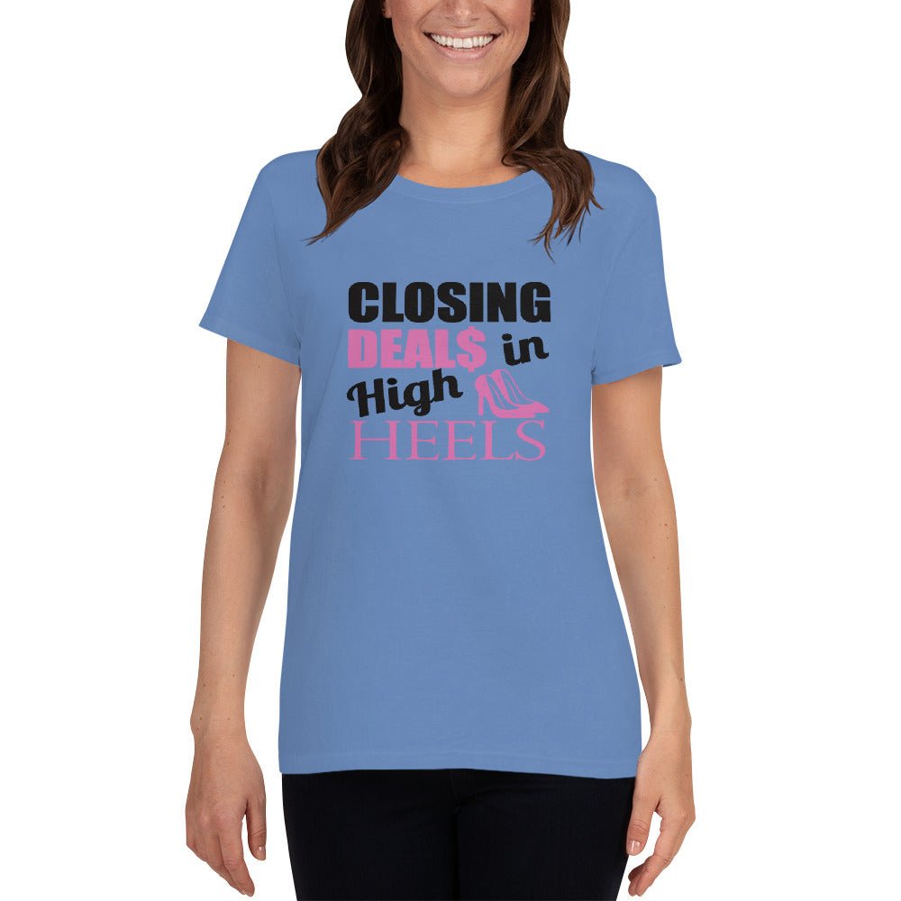 Closing Deals in High Heels Shirt - Beguiling Phenix Boutique