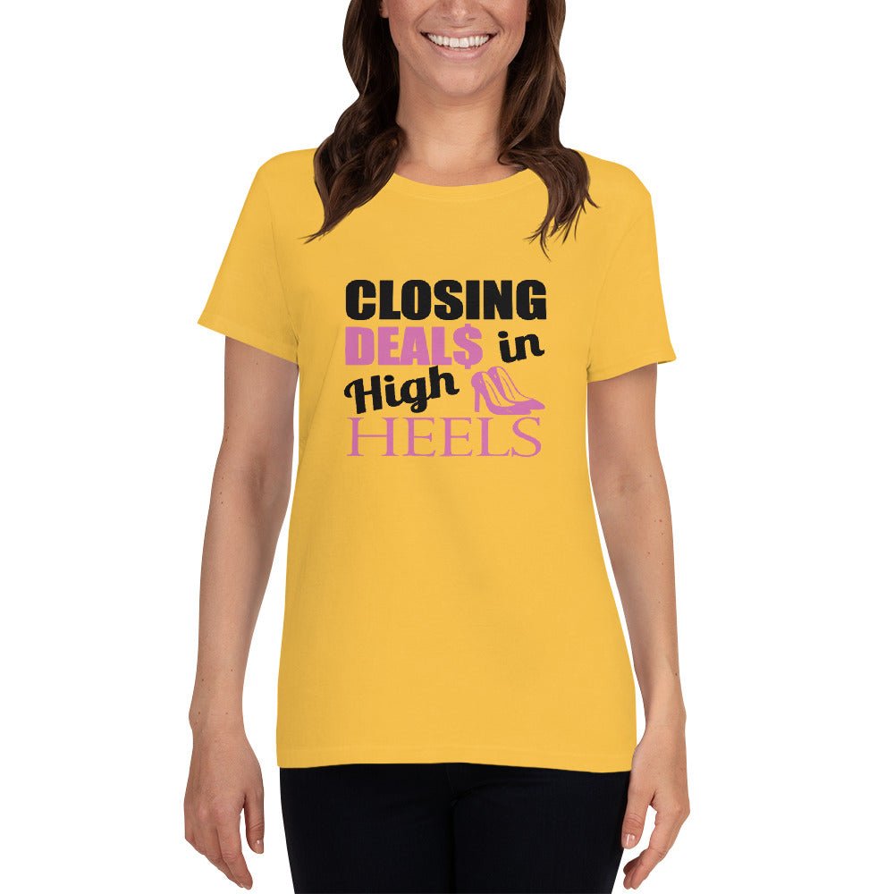Closing Deals in High Heels Shirt - Beguiling Phenix Boutique