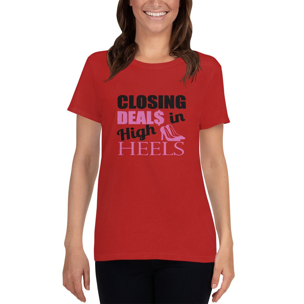 Closing Deals in High Heels Shirt - Beguiling Phenix Boutique