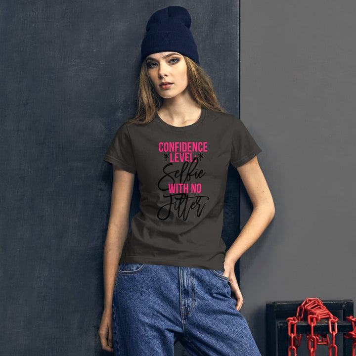 Confidence Level Selfie With No Filter Shirt - Beguiling Phenix Boutique