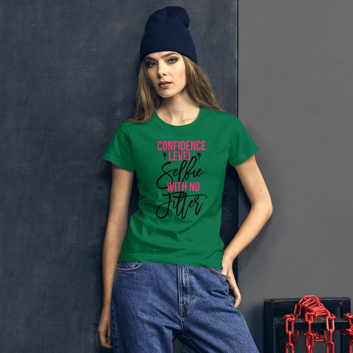 Confidence Level Selfie With No Filter Shirt - Beguiling Phenix Boutique