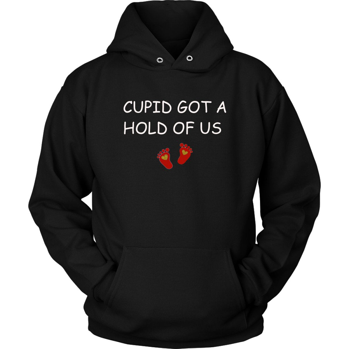 Cupid Pregnancy Announcement Couple's Hoodie - Beguiling Phenix Boutique