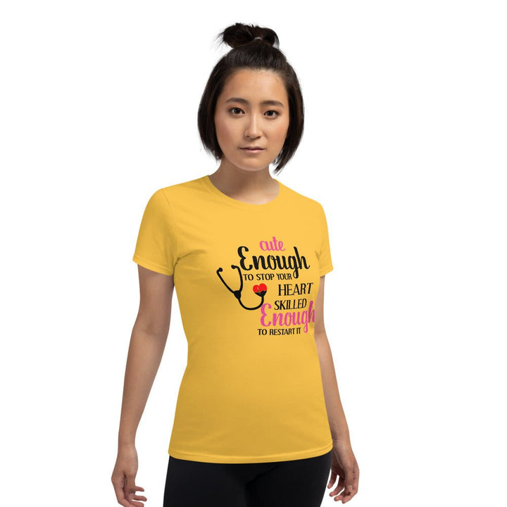Cute Enough To Stop Your Heart Shirt - Beguiling Phenix Boutique