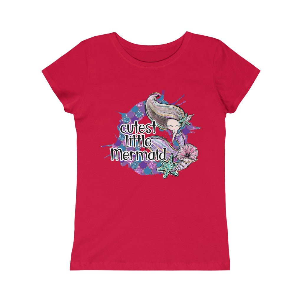 Cutest Little Mermaid Girls Shirt - Beguiling Phenix Boutique