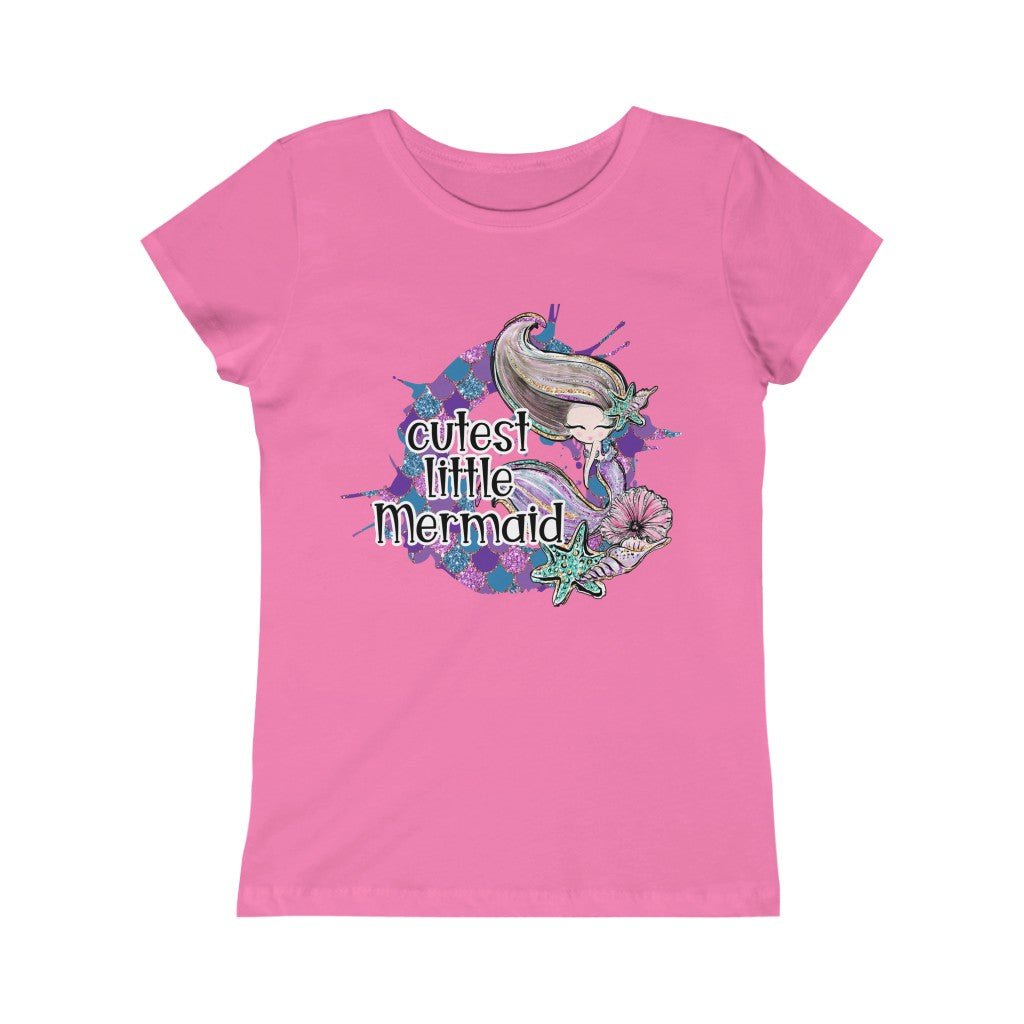 Cutest Little Mermaid Girls Shirt - Beguiling Phenix Boutique