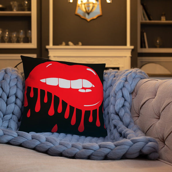 Drip Throw Pillow - Beguiling Phenix Boutique