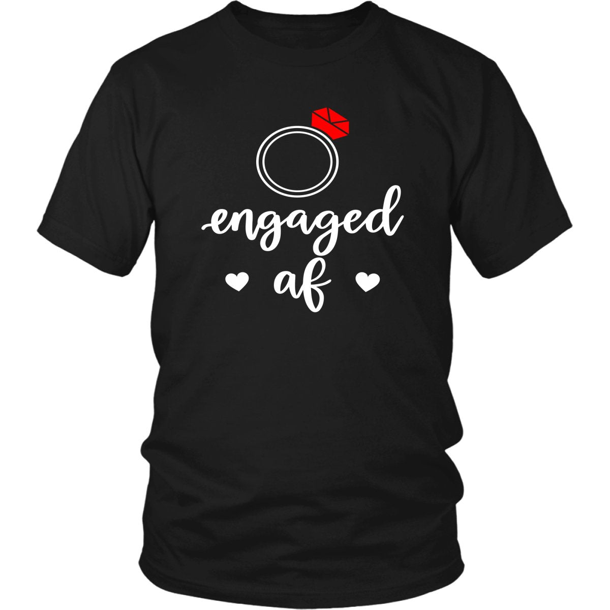 Engaged AF Couple's Shirt - Beguiling Phenix Boutique
