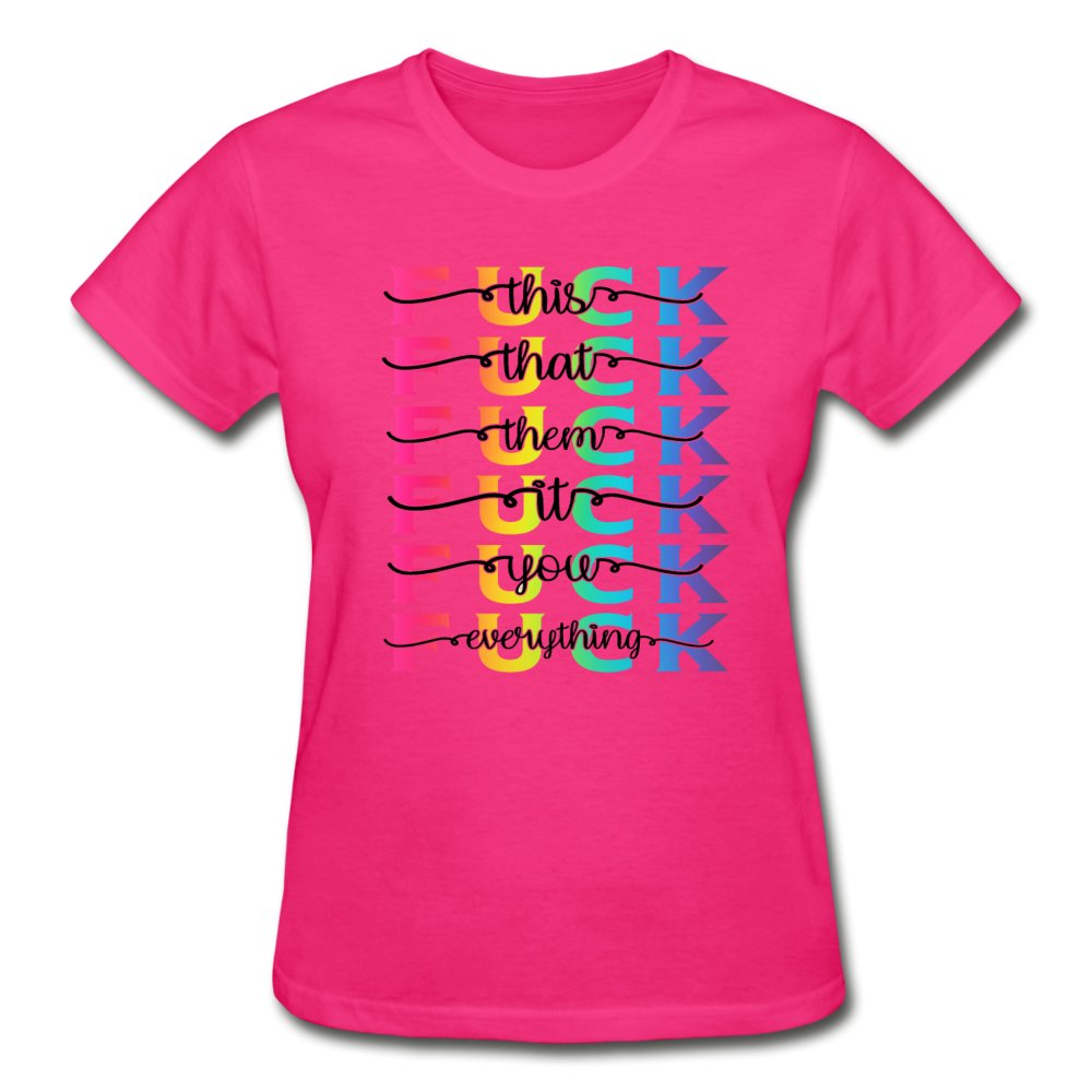 F-This Ladies T-Shirt - Beguiling Phenix Boutique