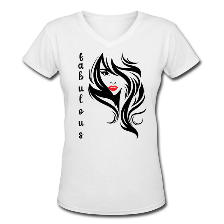 Fabulous Women's V-Neck Shirt - Beguiling Phenix Boutique