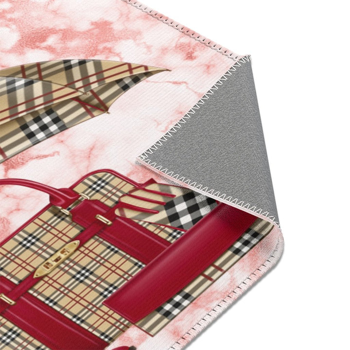 Fashionista Area Rug (red) - Beguiling Phenix Boutique