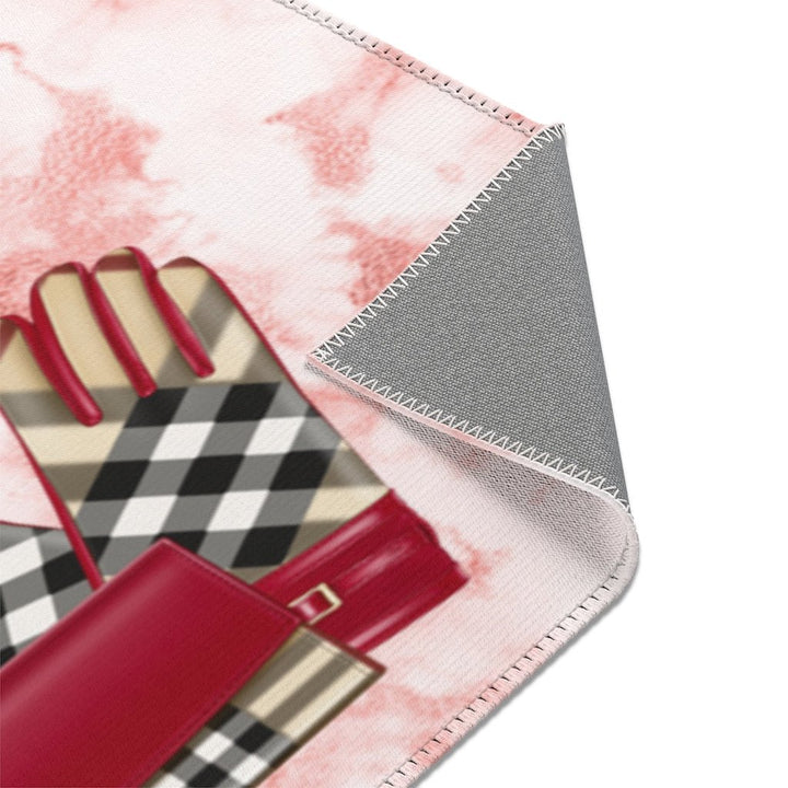 Fashionista Area Rug (red) - Beguiling Phenix Boutique