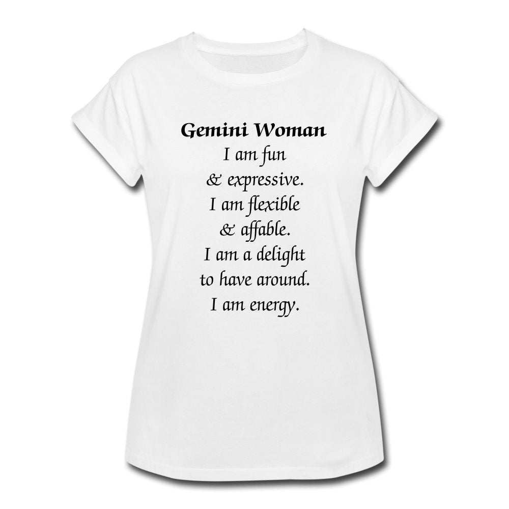 Gemini Woman Shirt-White - Beguiling Phenix Boutique